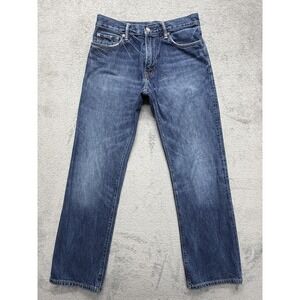 Gap 1969 Easy Jeans Mens Measured‎ 31x30 Blue Medium Wash Straight Leg Cotton